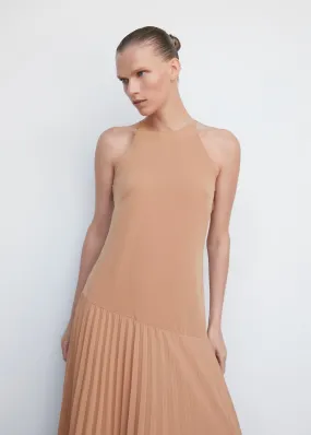 Pleated Insert Dress